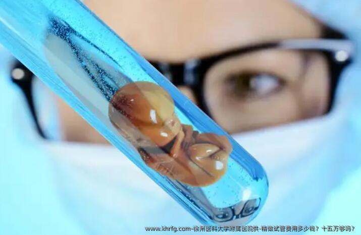 徐州医科大学附属医院供-精做试管费用多少钱?十五万够吗?