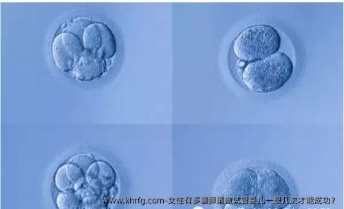 女性有多囊卵巢做试管婴儿一般几次才能成功？